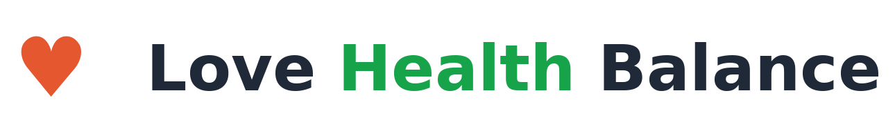 Love Health Balance logo